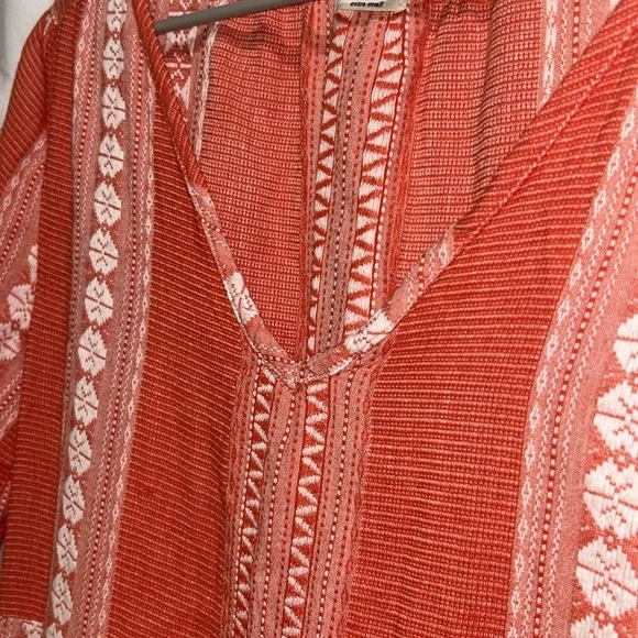 DYLAN by True Grit Red Boho Women's Dress Size XS (Would fit small) - Picture 4 of 7